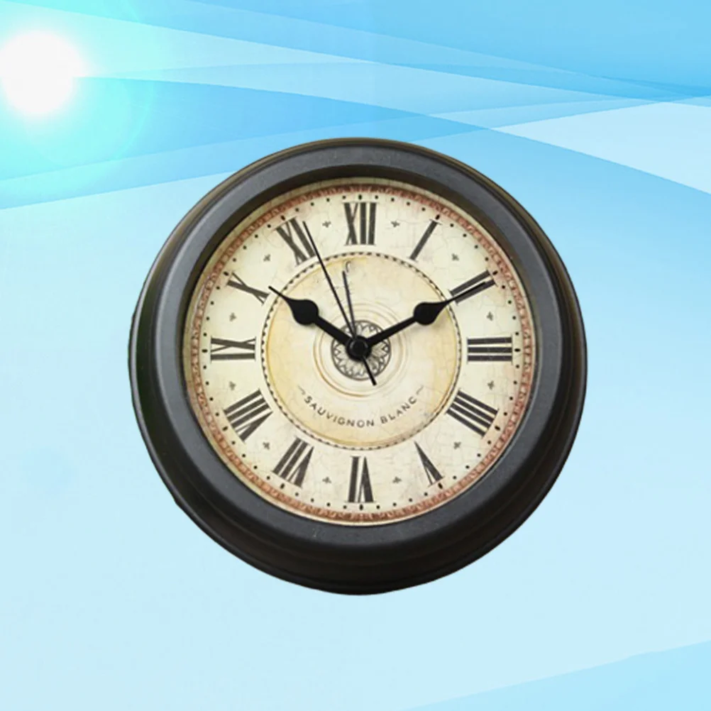 

1Pcs Vintage Alarm Clock Silent Retro Table Clock Creative Home Office Decor Accurate Timekeeping Gift Ornament