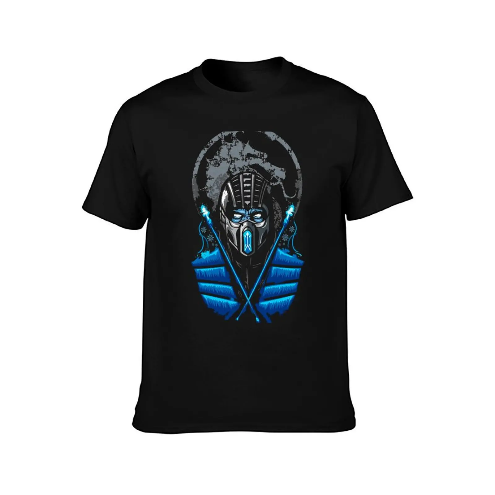Mortal Kombat Sub-Zero Ice Ninja T-Shirt Soft Lightweight Cotton T-Shirt