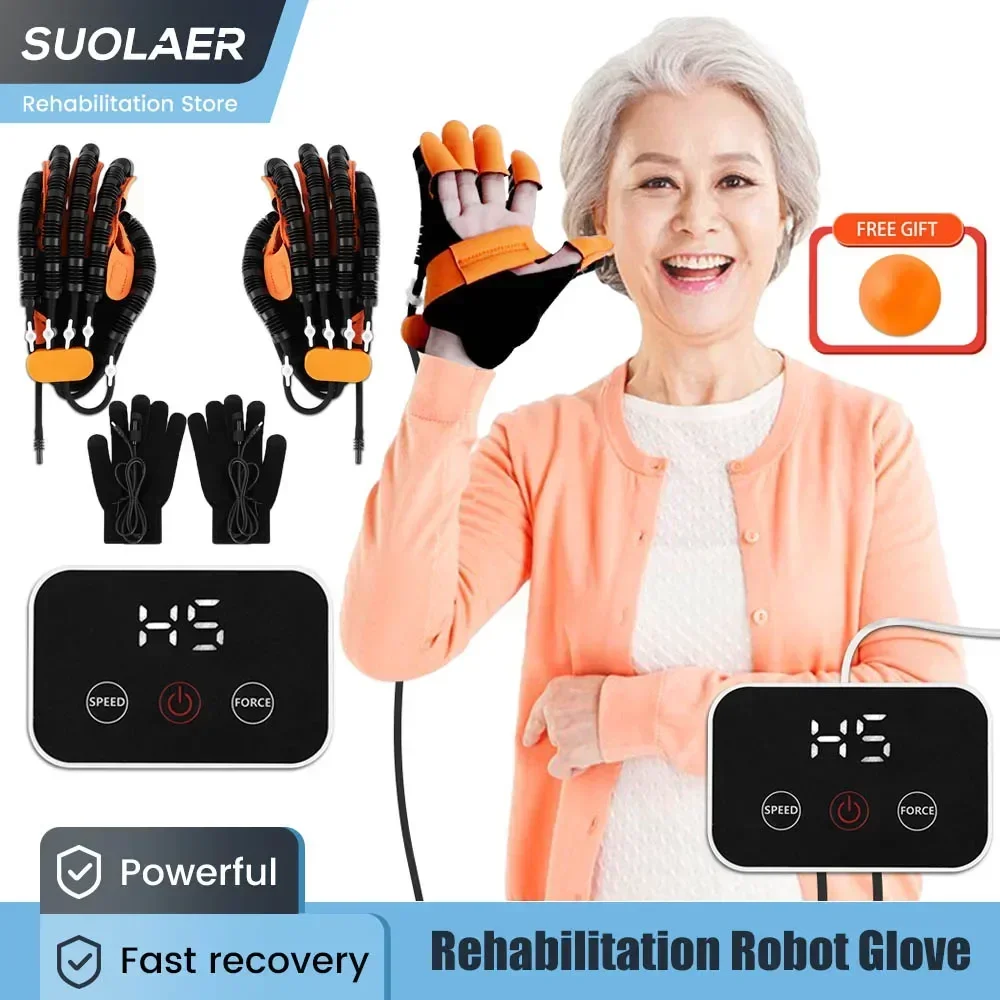 Hemiplegia שיקום רובוט כפפות אצבע כלי שבץ מוחי ציוד עבור מכשיר טיפול התאוששות לפונקציה יד