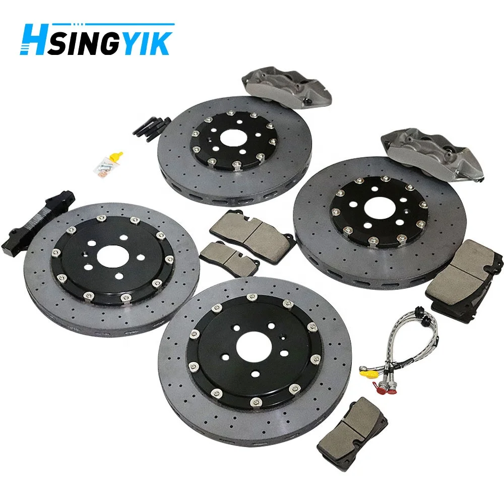 Modified Kit Rear Front Carbon Fiber Ceramic Brake Disc Rotor for Chevrolet Camaro Zl1 GT4 380MM