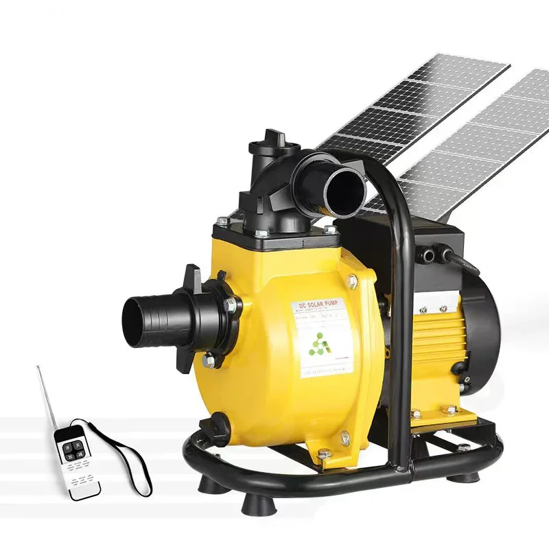 72V 800 watt solar self suction centrifugal pump 10m solar ground pump solar irrigation pump agricultural kit