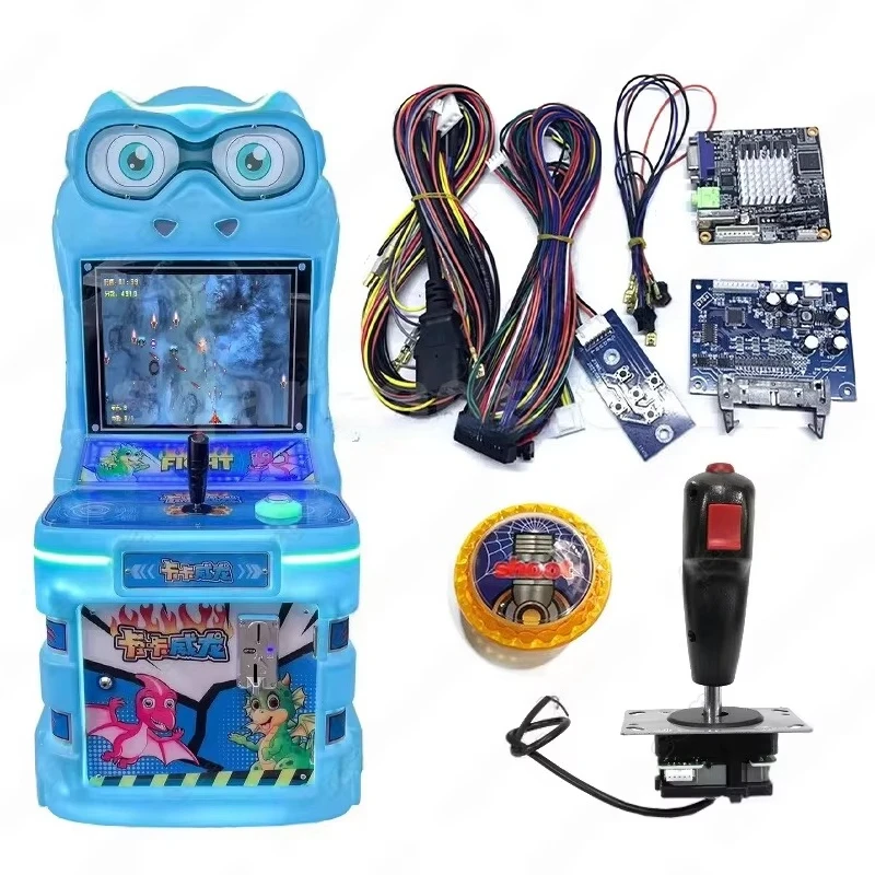 Coin Operated Arcade Flying 5 in 1/3 in 1 Flying Joystick With Vibrating Kids Simulator Game Console Kit for Sale