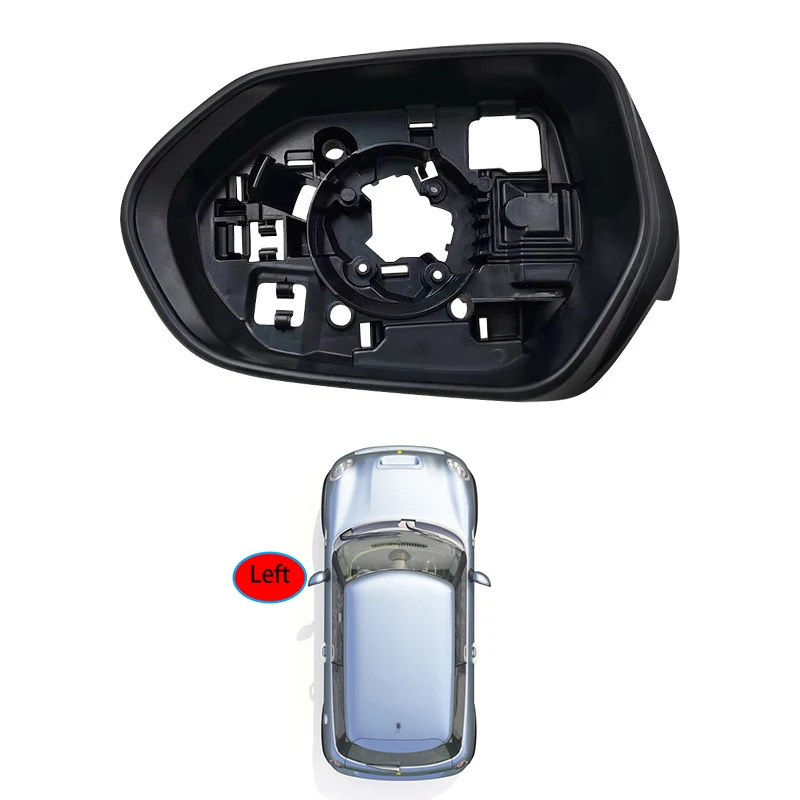 لتويوتا بريوس PHV 2016-2022 اليسار اليمين مرآة الرؤية الخلفية العلب قذائف سفلية إطارات مرآة بدوره إشارات ساخنة العمياء #5