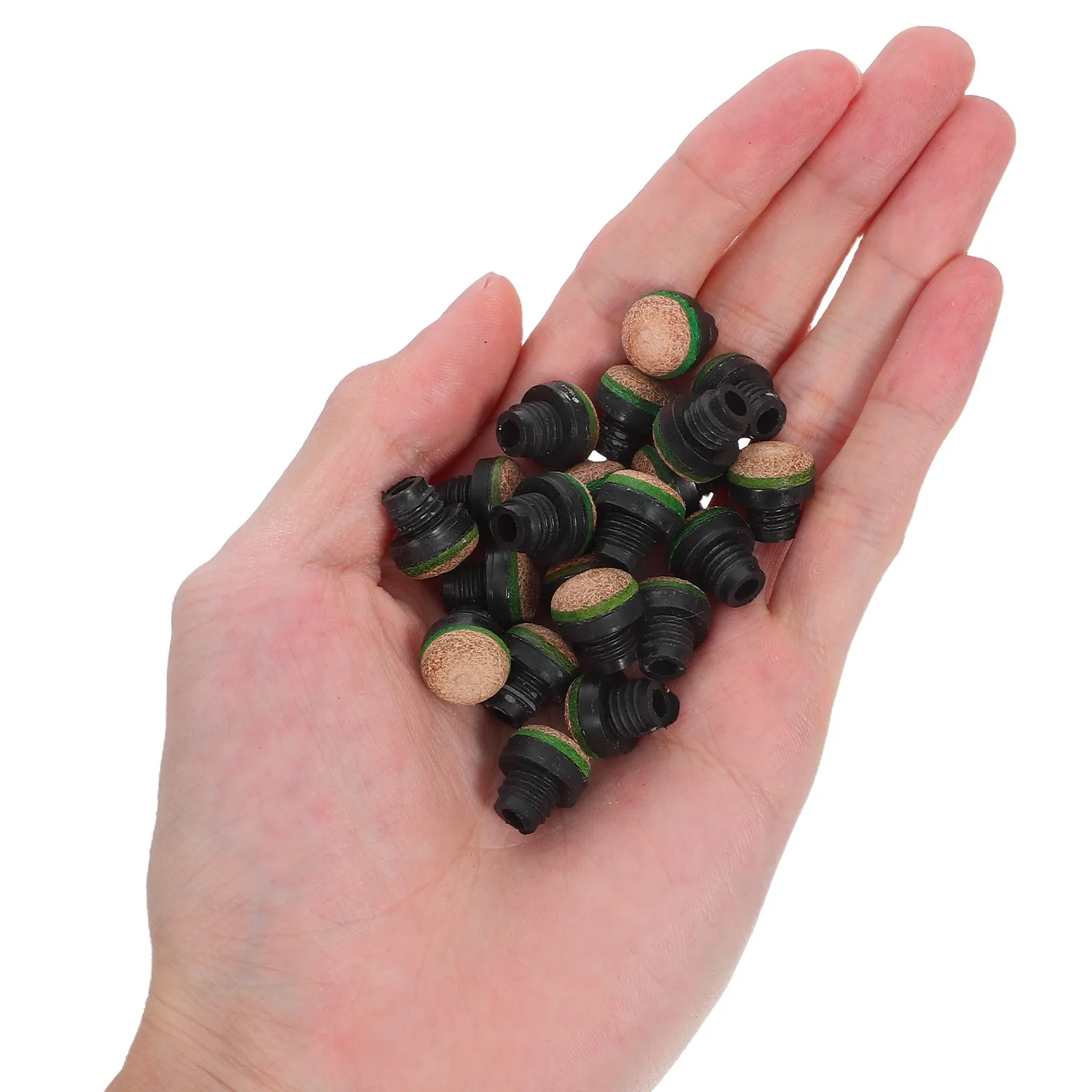 

20 шт. сменных наконечников для бильярдных киев, винтовые, жесткие, для пула и снукера