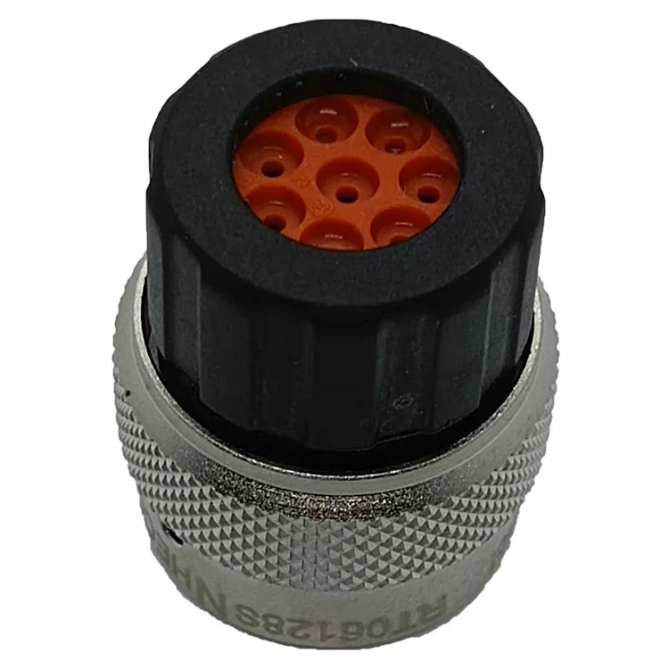 RT06128SNHEC03 Amphenol connector aviation plug 8-core connector