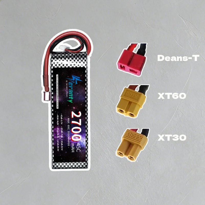 TERANTY V2.0 14.8V 2700mAh Bat - Lipo Battery 4S avaliação e preço