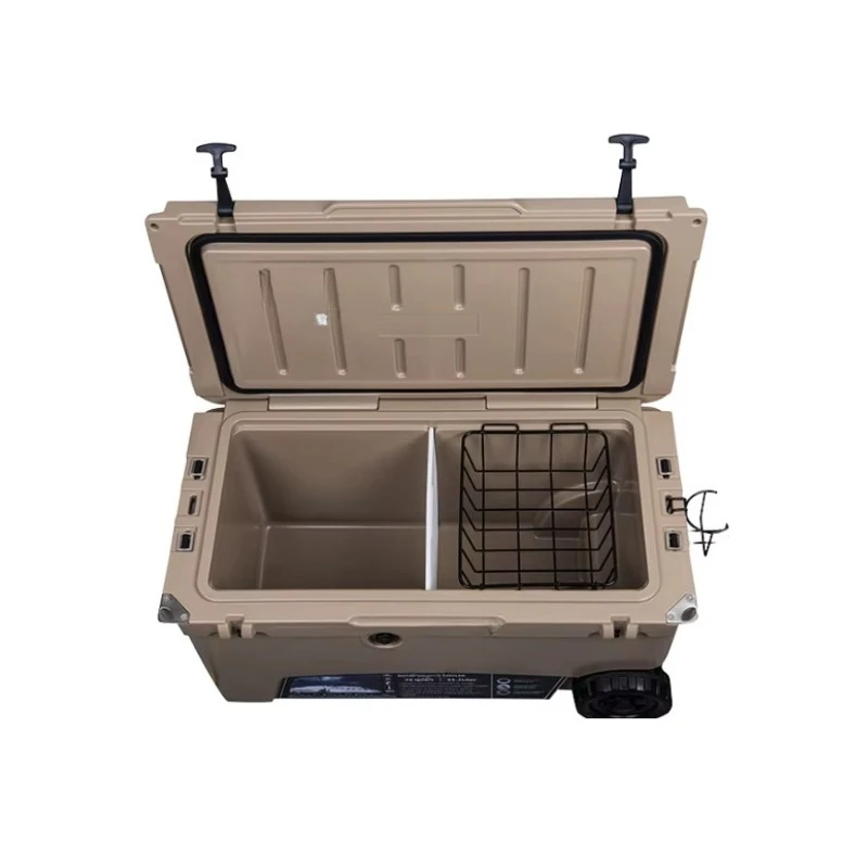 Wholesale exclusive camping thermal insulation refrigerator, large capacity, long ice retention time, portable car