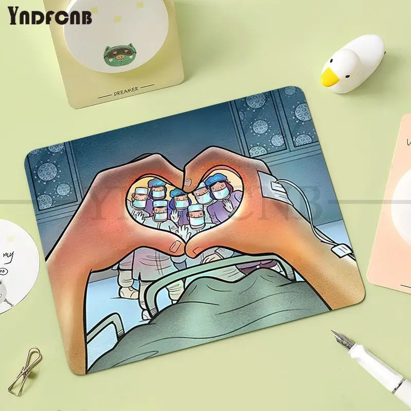 Nurse Medical Medicine Health Art Small Speed Version Game Computer Keyboard Office Table Mat Cheapest for Teen Girls Bedroom