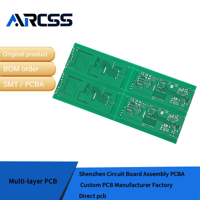 Fabricant de circuits imprimés personnalisés PCBA, assemblage de circuits imprimés de Shenzhen, PCB direct d'usine