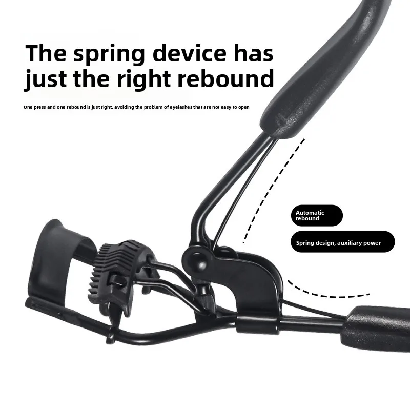 櫛付きまつげカーラー、携帯用プロ仕様まつげカーラー、櫛とピンセット付き、まつげカーリングクリップ、化粧品、アイビューティーツール