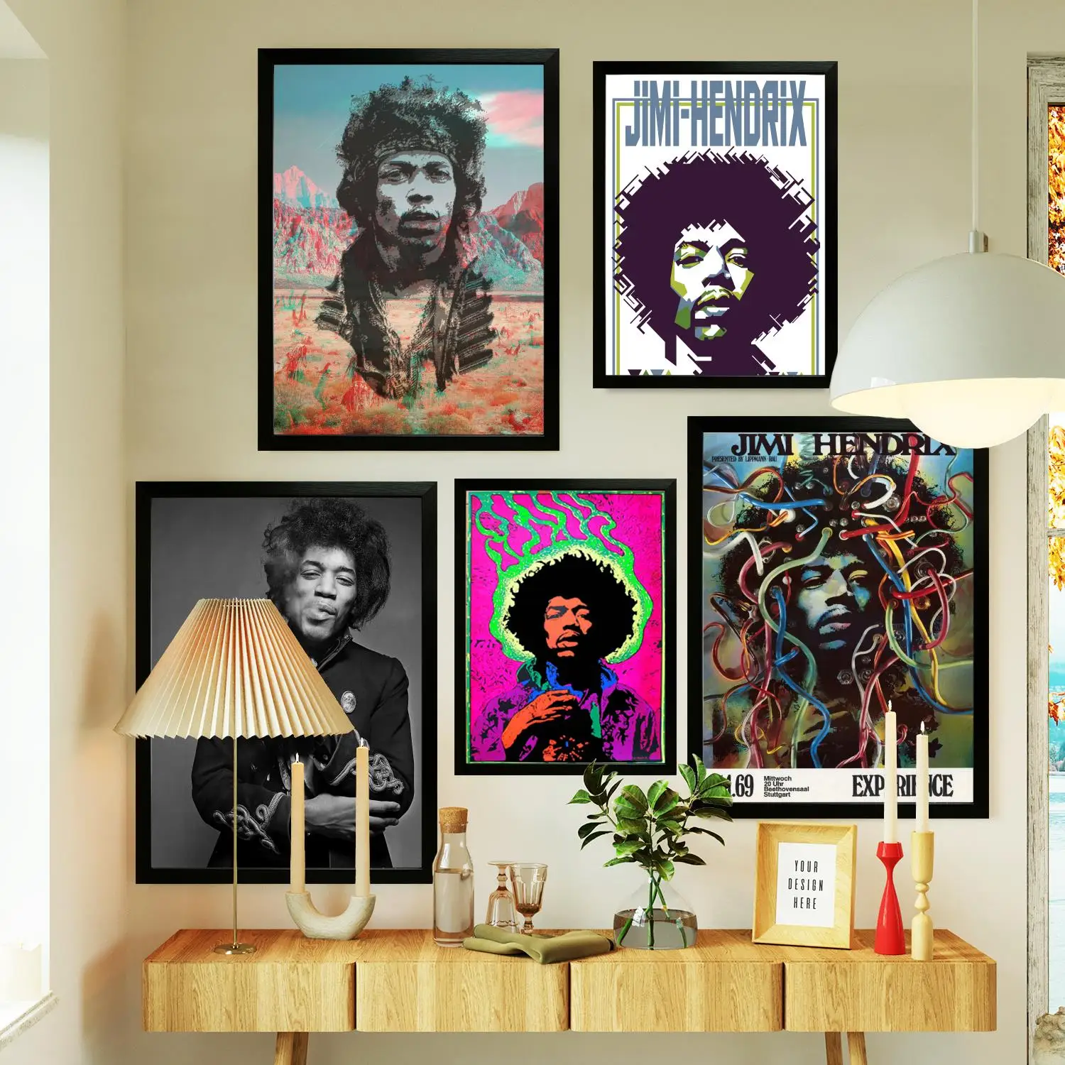 Джими Хендрикс, печать плакатов, настенное искусство, холст, картина, постер для современной семьи, гостиной, домашний декор