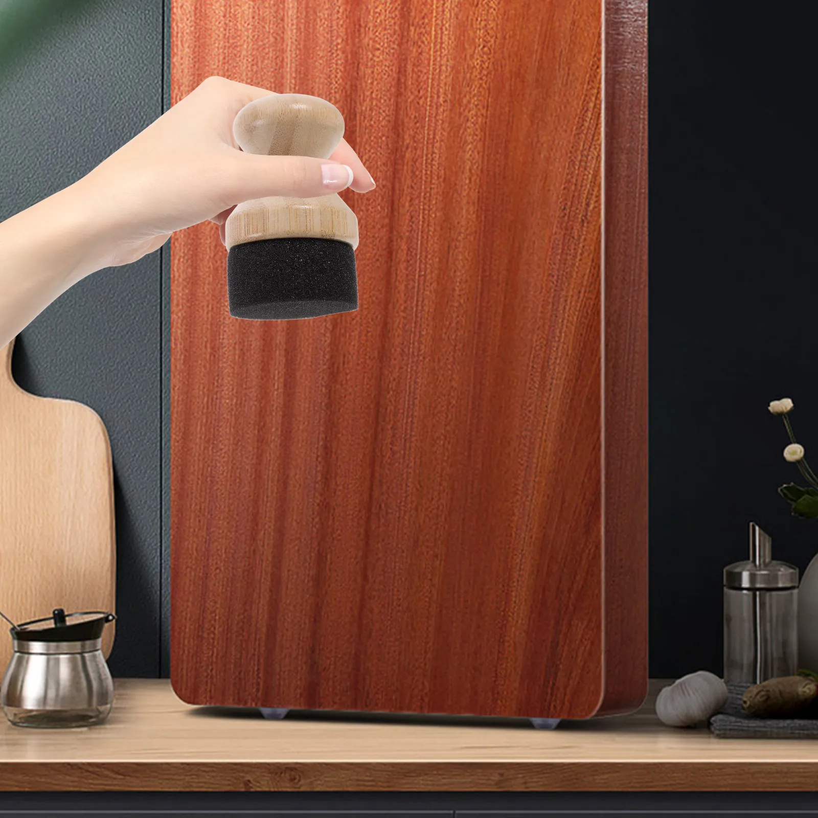 

Аппликатор для нанесения воска на разделочные доски: легкое и гладкое нанесение на деревянные поверхности, кухонный гаджет, инструмент для дома