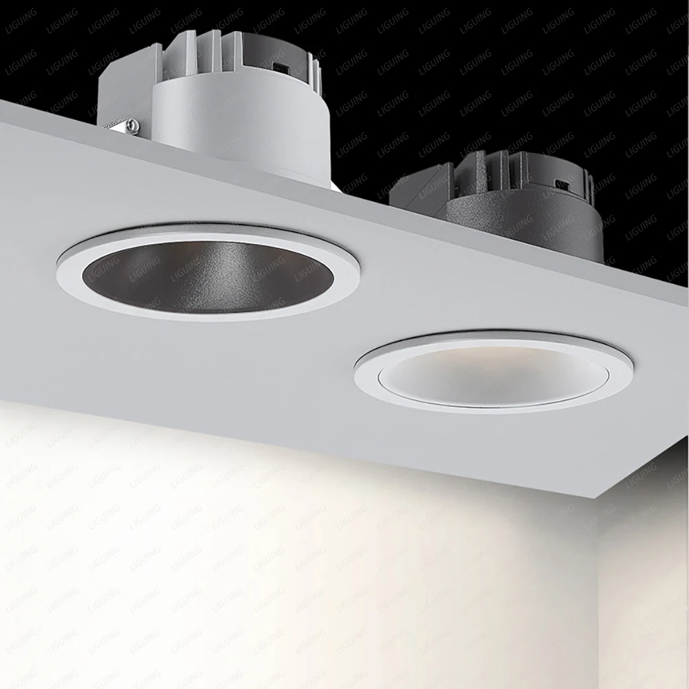 

Recessed LED Downlight Dimmable Ceiling Lamp Anti-glare Light Home Decor Indoor Lighting Living Room kitchen Bedroom Ac110V 220V
