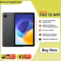 Oscal Pad 70 WIFI Tablet , 10.1'' FHD+ Display Quad Core 12GB(4+8) RAM 128GB ROM 6580mAh Battery 13MP Camera Android 14