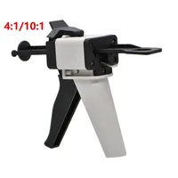 Dental Impression Mixing Dispensing Gun 1:1/1:2 Universal Silicone Rubber Tray 10:1 Dental Material Dispensing Gun Tool