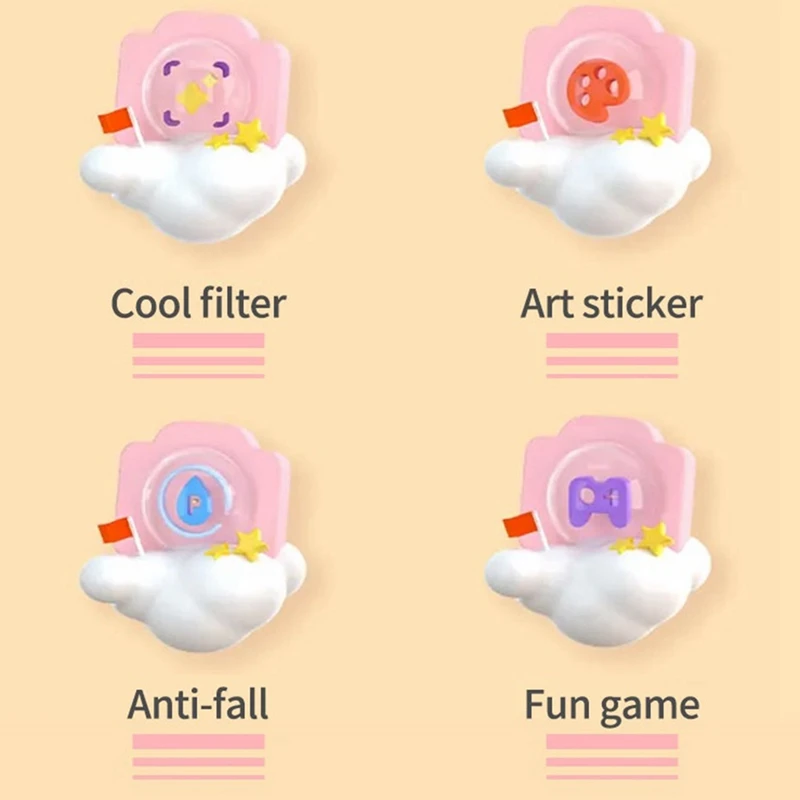 A8S HD Dual Lens 4000W Pixel 5472X4104PX Photo Resolution Without Memory Card Children's Camera,Blue Easy To Use