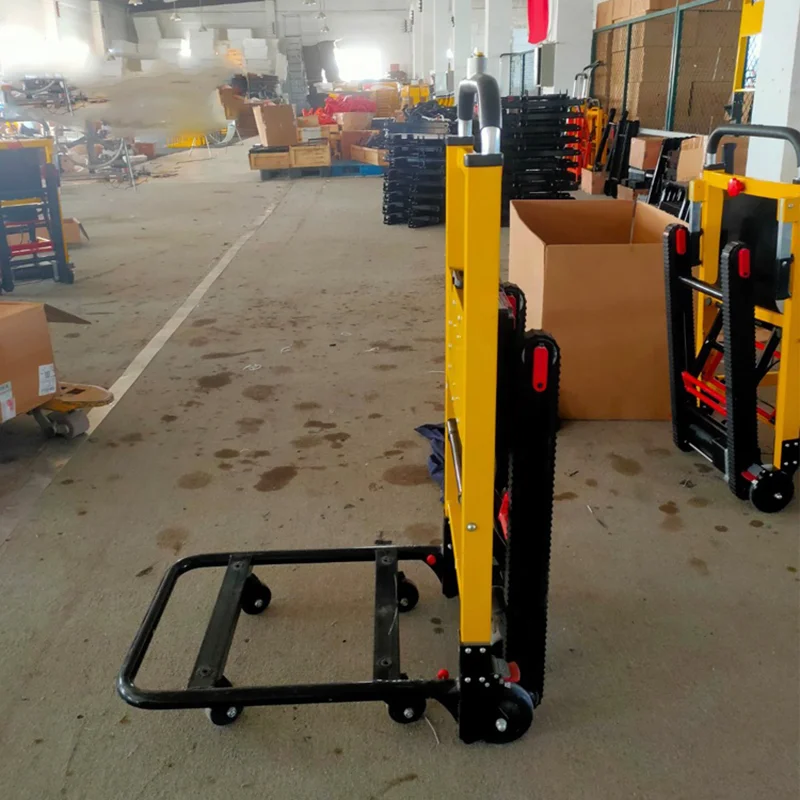 

China Portable Easy Carry Folding Stair Trolley Hand Cart Lithium Battery Electric Trolley
