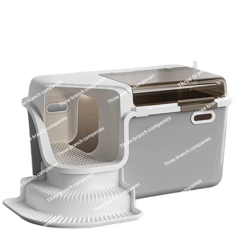 

Ящик для кошачьего туалета, коридор, полностью закрытый, с защитой от брызг, очень большой, очень большой