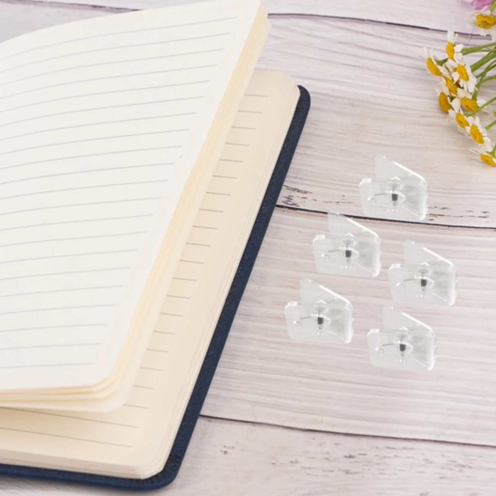 

40pcs Plastic Binder Clips Paper File Holders Office Supplies For School Invoice Sorting Document Management Clips Stationery