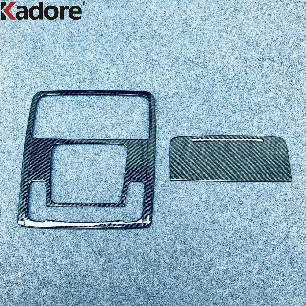 

For Honda Civic Sedan 2022 2023 2024 Carbon Fiber Car Front Rear Roof Reading Light Lamp Cover Trim Interior Accessories