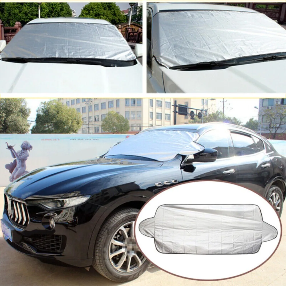 Dust Protector Frost Ice Shield Car Windscreen Protector Cars Sun Heat Shade Automobile Snow Shield Car Windscreen Cover