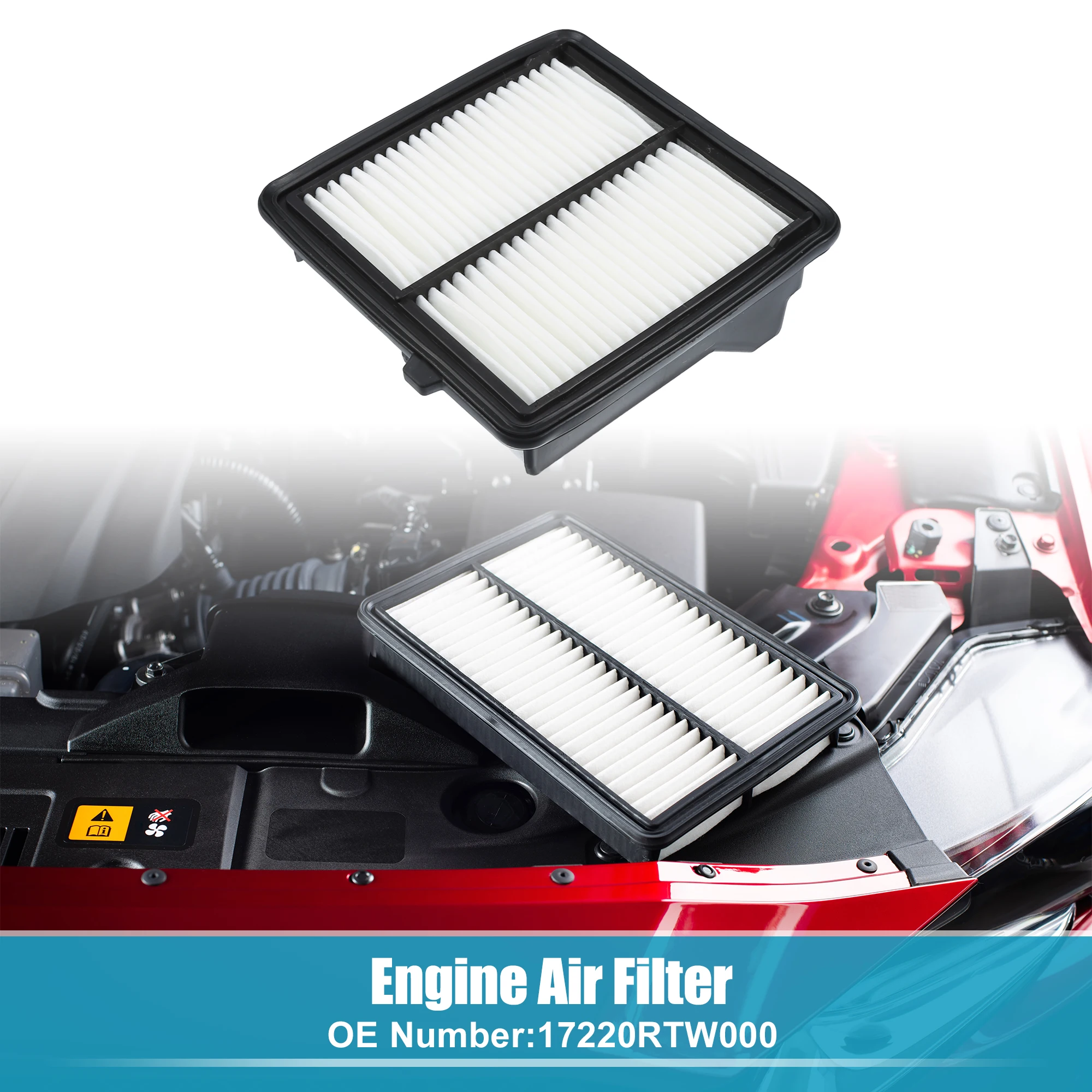 

X Autohaux автомобильный воздушный фильтр двигателя заменяет Honda Fit GE6/GE7/GE8/GE9 No 17220RB6Z00