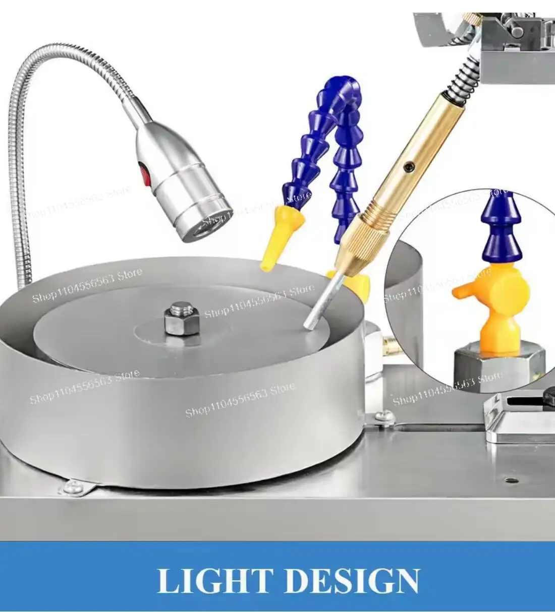 Jewelry Lapidary gem Faceting Machine Gemstone Grinding Machine Polishing Equipment Jade Stone Angle Polisher