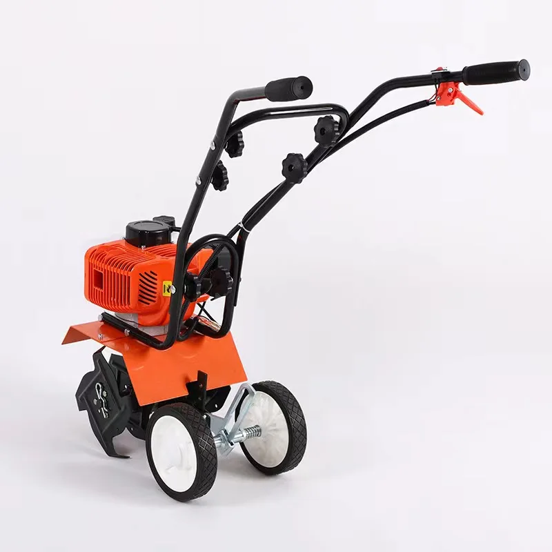 Small Agricultural cultivated land turning machine multifunctional micro cultivator mini family rotary farming machine