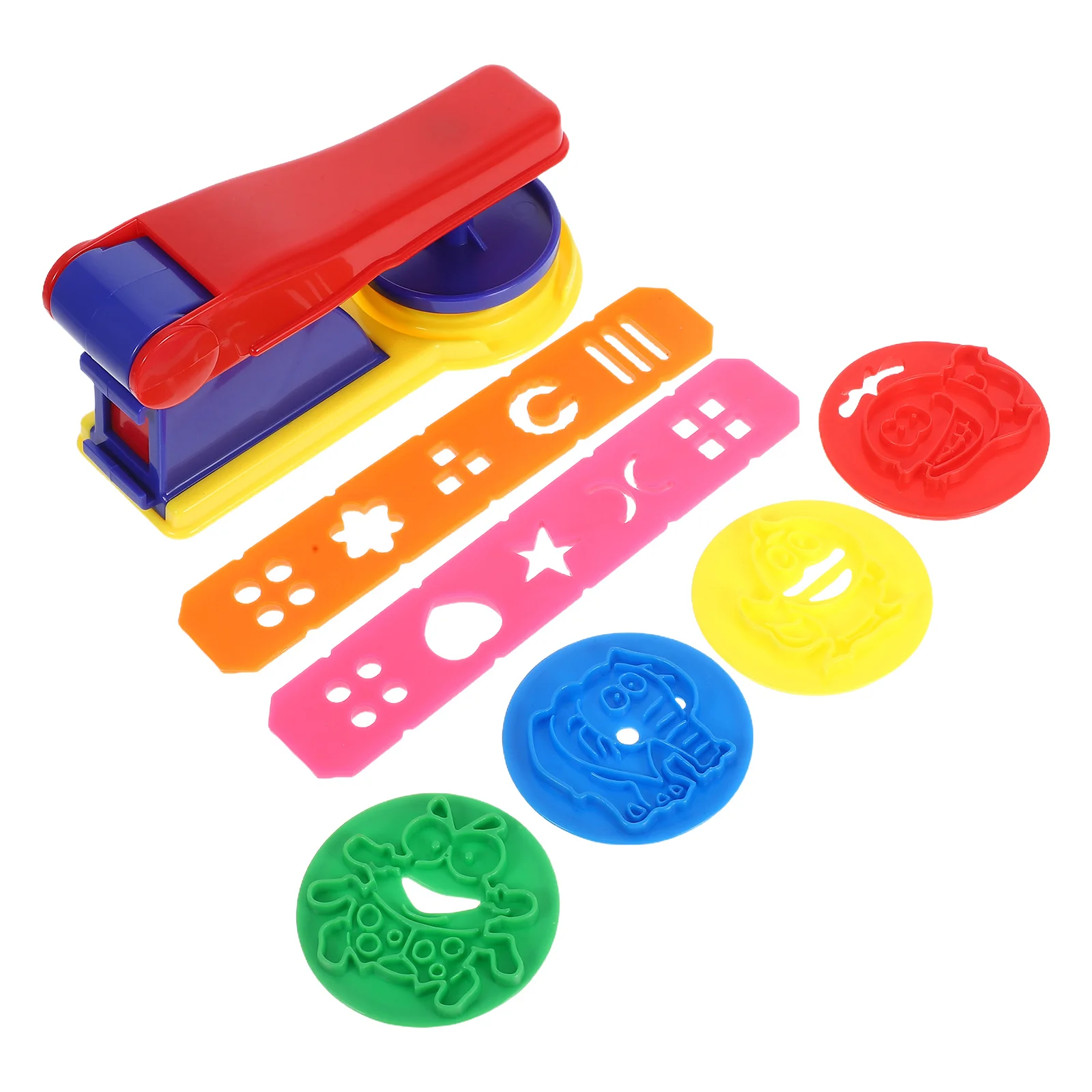 1 Set Kids Molding Kit Variety Noodle Shapes Animal Cookie Molds For Diy Creative Crafts Enhances Hand-Eye Coordination Tools