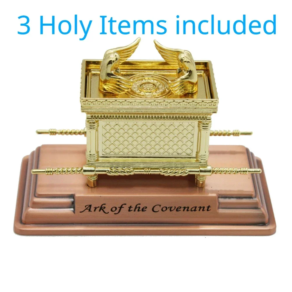 The Ark of the Covenant, the satness, the sacred objects of Israel Statue, Bronze Ark, Judea Witness, Gift