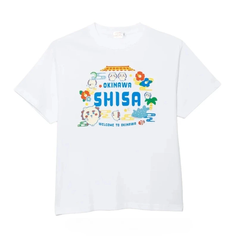 Chiikawa Cute Kawaii Anime Starry Tee Men's Women's Black Retro Cool Graphic Art Print Oversized Short Sleeve Streetwear Top