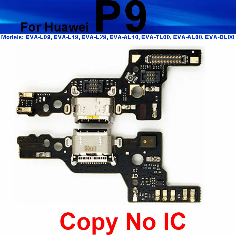 Placa do carregador usb para huawei p8, p9, p10, p20, p30 pro plus, lite 2017, porta de carregamento, cabo flexível, peças de reparo