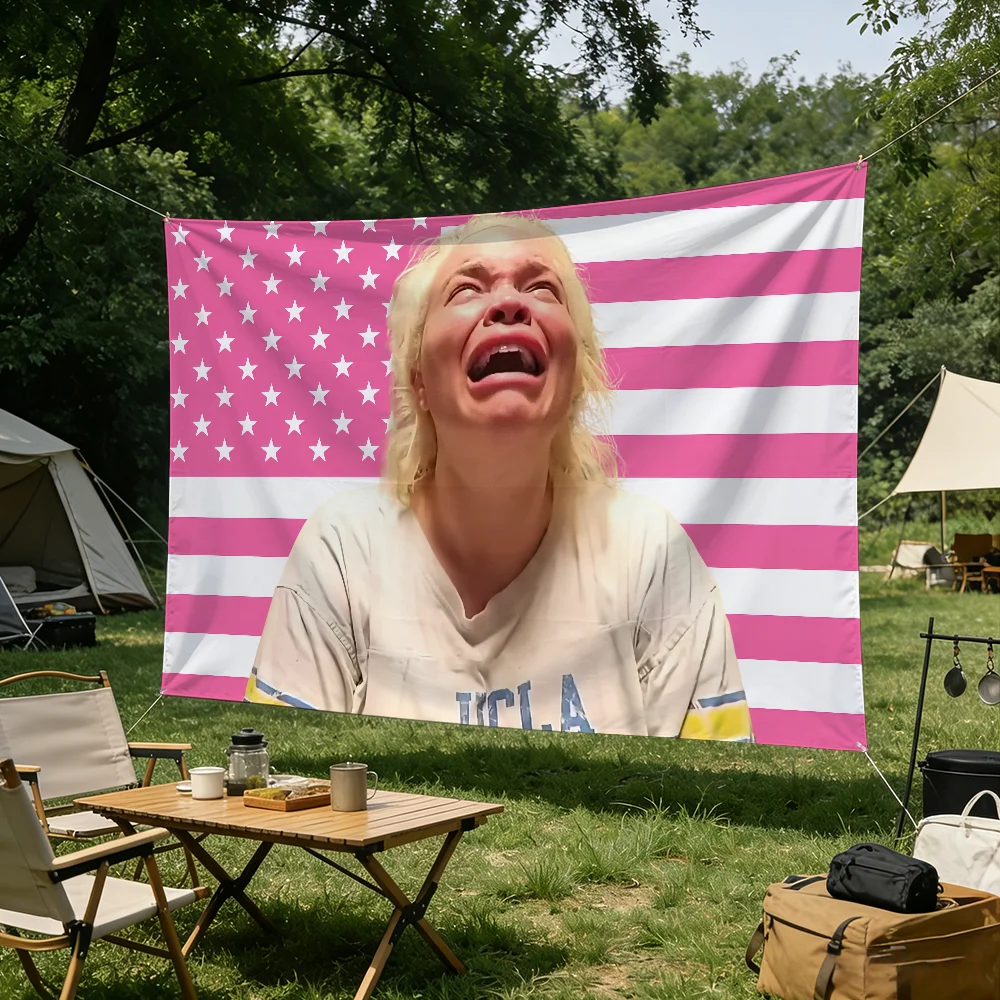 T-Trisha Paytas USA Roze vlag  - Outdoor Camping Usa recensie en prijs