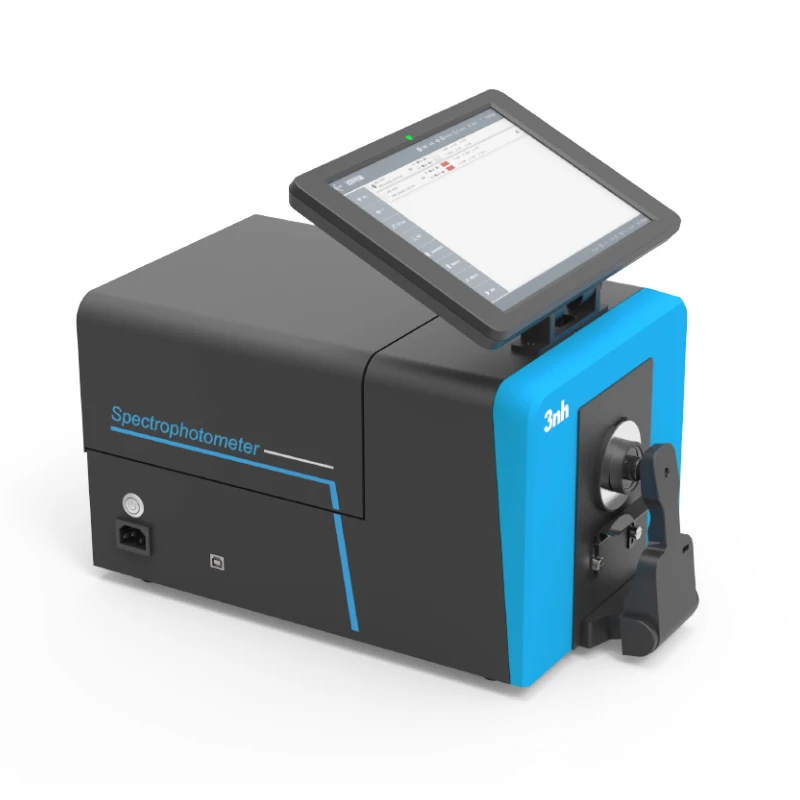 3Nh Sanenshi Ts8500 Desktop Spectrophotometer Color Difference Meter for Paint Textile Fabric Plastic Silicone for Test