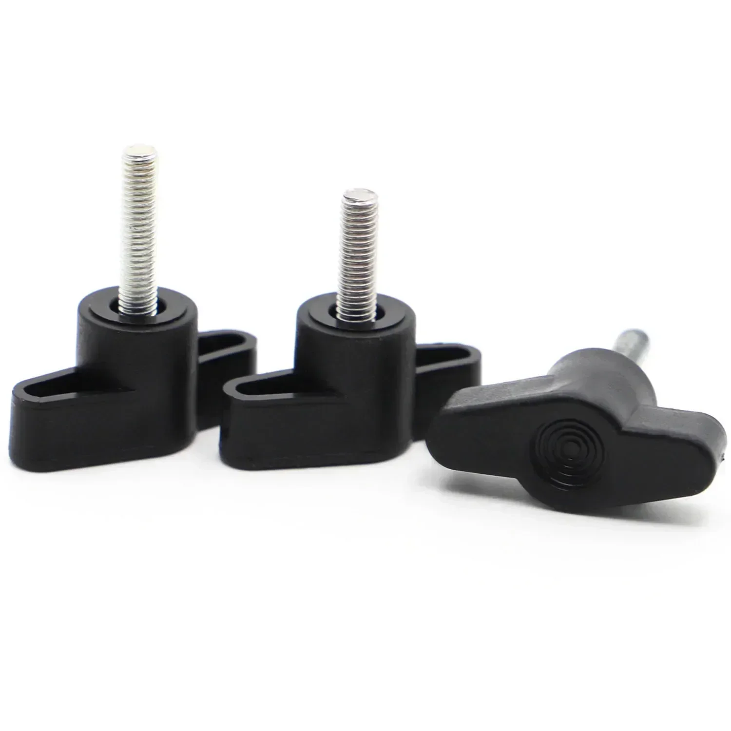 M5 M6 M8 Nylon Plastic T Type Handle Thumb Screw Bakelite Bolt Head diameter 36mm