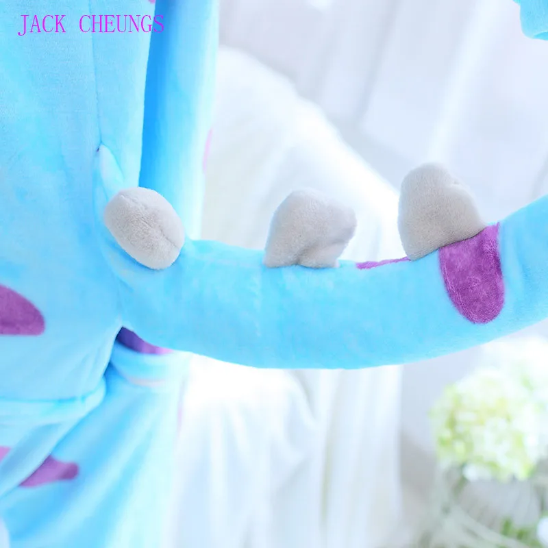 الوحش سولي سوليفان الكبار Kigurumi نيسيس منامة الكرتون الحيوان زي للجنسين هالوين أنيمي تأثيري فستان الحفلات #3