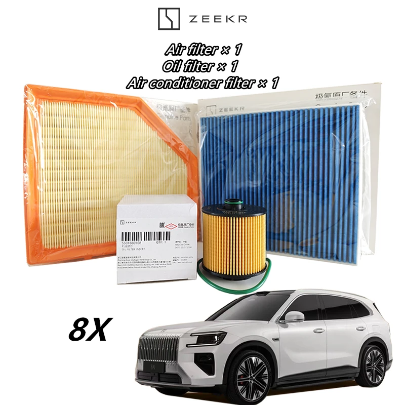Filter Element Set for ZEEKR 8X,Air/Air Conditioning and Oil Filter Elements,Autoparts,Electric