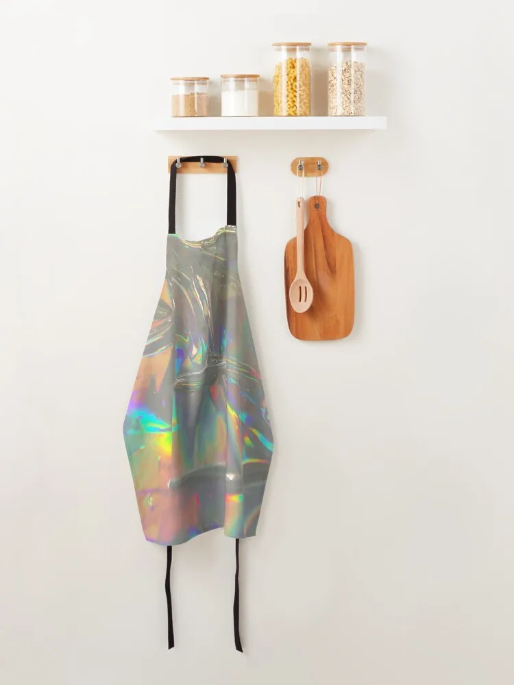 Holographic Whisper Apron Apron For Nail Stylist Nursing Apron Kitchen Front Things For The Kitchen