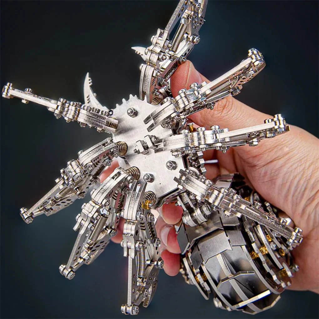 puzzle-meccanico-in-metallo-innovativo-modello-3d-ragno-per-costruttori-regalo-o-collezione-hobby-modellino-in-metallo