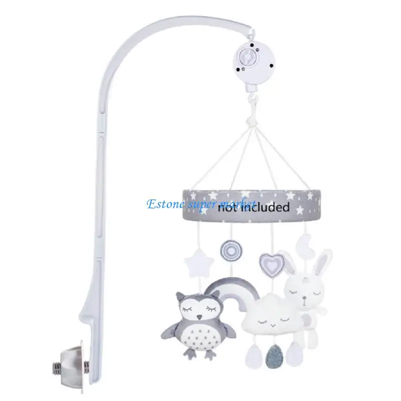 090B 26 inch Baby Crib Mobiele houder Baby bed bellhouder Verwijderbare wieg Mobile -arm Musics Box Beugel gemakkelijk te