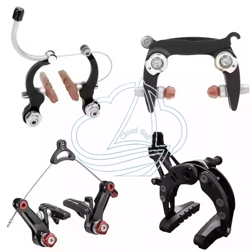 Ultra-Light Straight Pull Arm V Brake Bike Brake Mechanism Aluminum Alloy for Cycling