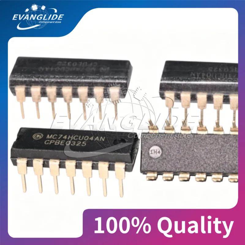 5 PCS/LOT MC74HCU04AN Six inverter 74HCU04AN DIP-14