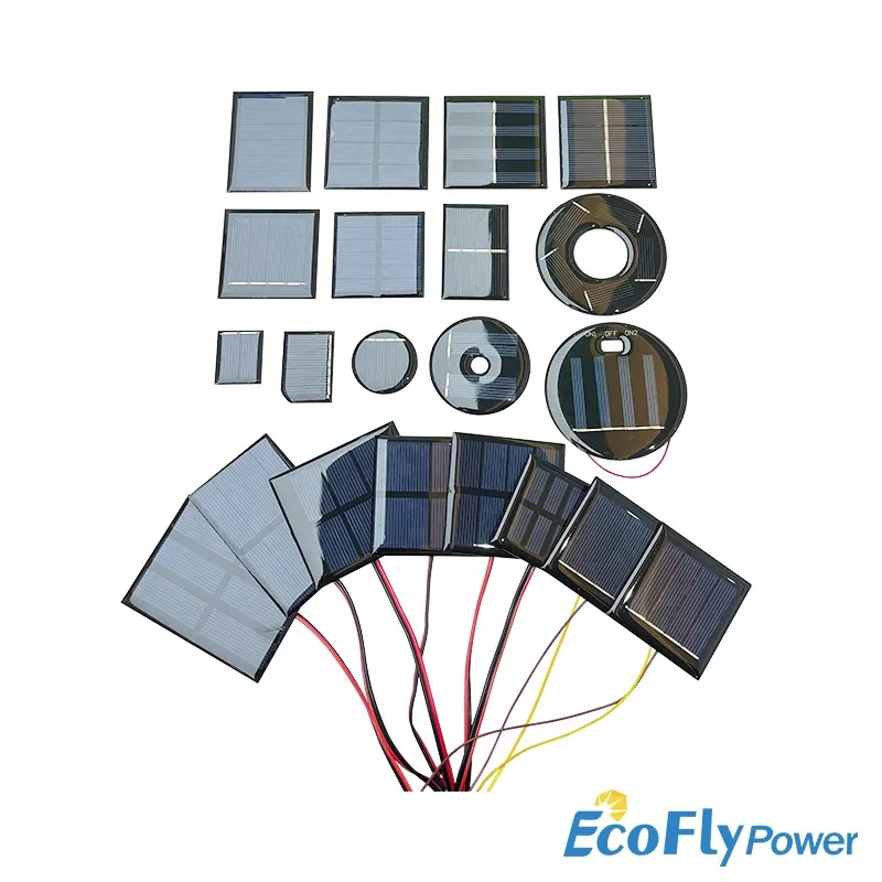 1PC 1V 1.5V 2V 2.5V 3V 3.5V Mono/poly Solar Panel 50mA 80mA 100mA 130mA 150mA 300mA Mini Round/Square DIY Solar Charger