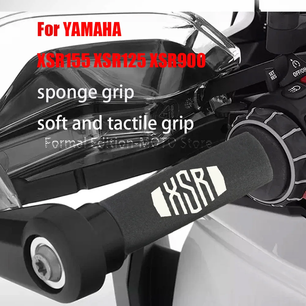 

For YAMAHA XSR155 XSR125 XSR900 XSR Motorcycle Grip Cover 27mm Soft touch Motorcycle Sponge Grip