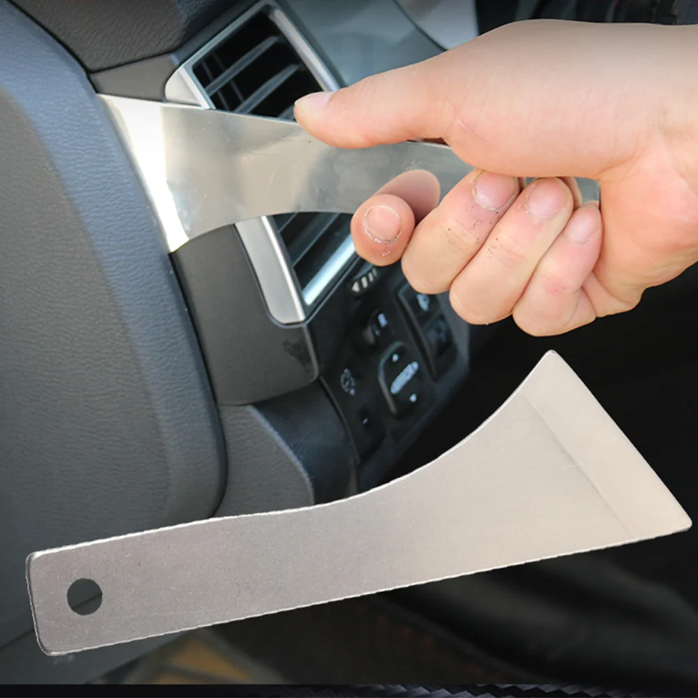 

1pc Trim Removal Tool Durable Car Radio Panel Double-Head Door Clip Trim Dash Audio Removal Installer Pry Tool Hand Repair