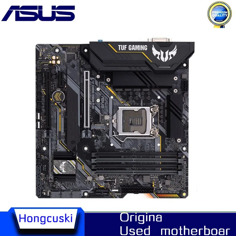 

Asus TUF GAMING B460M-PLUS motherboard B460 DDR4 LGA 1200