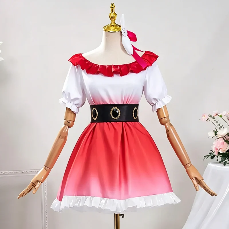 

Oshi No Ko Hoshino Ai Cosplay Costume Women Stage Performance Role Play Dress