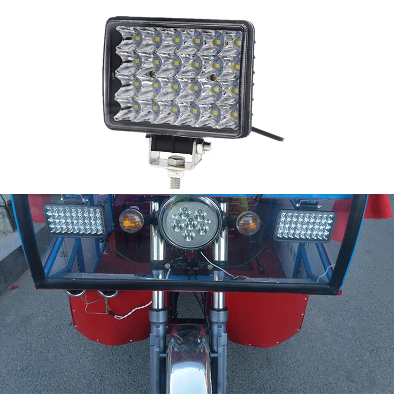 LED Work Light LED Light Bar LED Headlights Driving Lamp For Auto Motorcycle Truck Boat Tractor Trailer Offroad Fog Light 12-85V