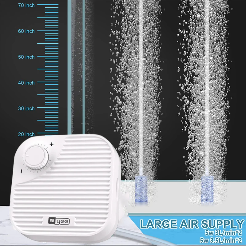 

Household Silent Oxygenator Aquarium Accessories Portable Small Oxygen Outdoor Fishing Oxygenator Fish Breeding Oxygen Supplies