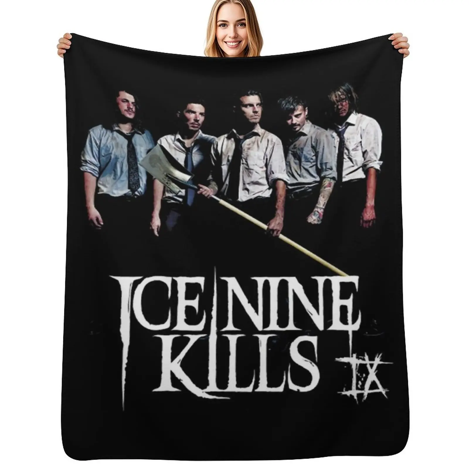 

member of band Throw Blanket Cozy Home Blanket Gift for Christmas Holiday